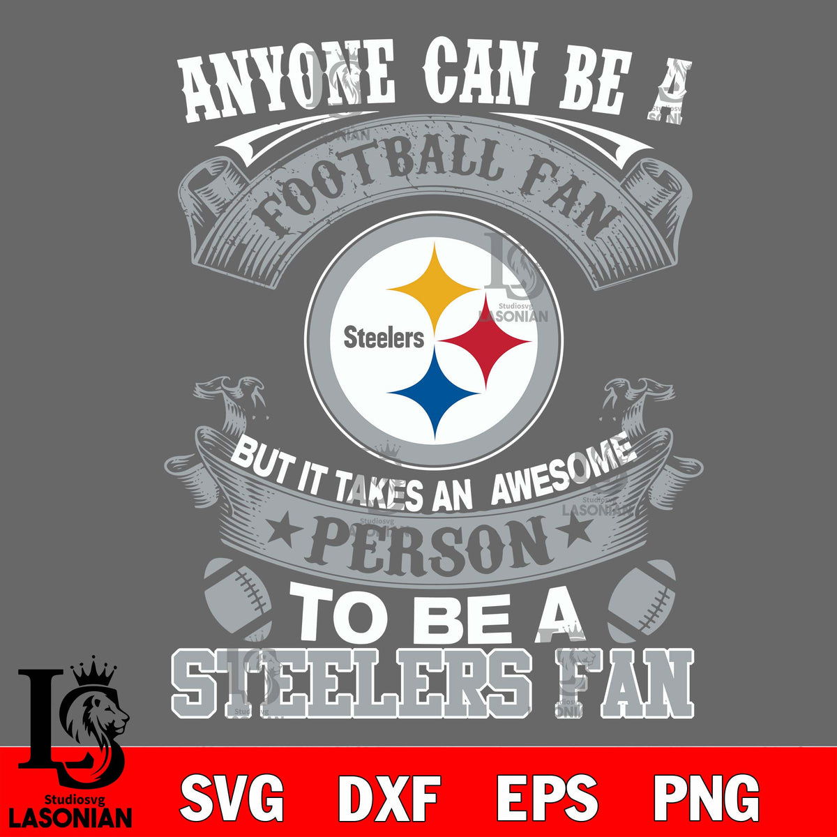 Pittsburgh Steelers All I Need Is My Dog & Football – Fan Creations GA