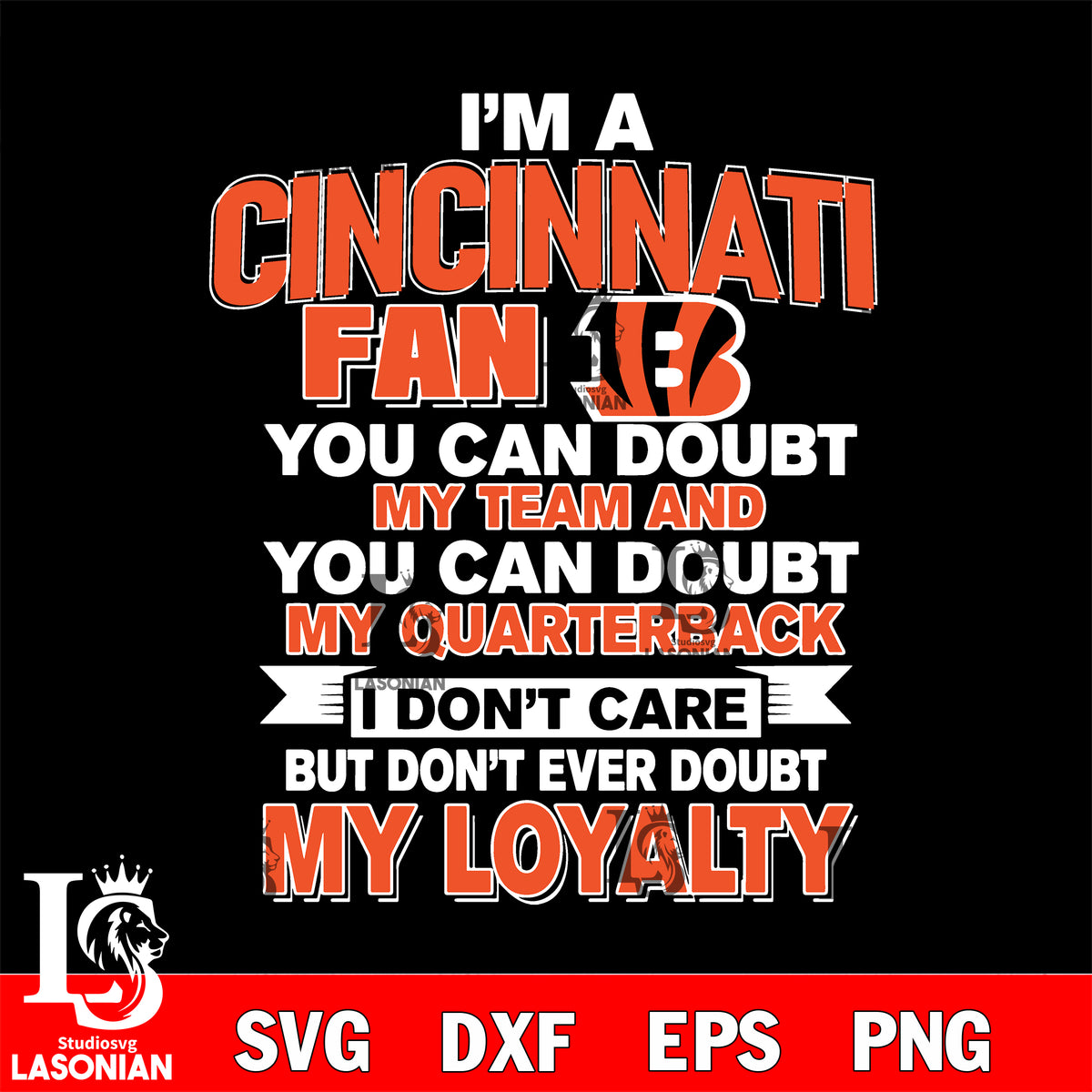 Go Bengals SVG • NFL Cincinnati Football Team T-shirt Design SVG