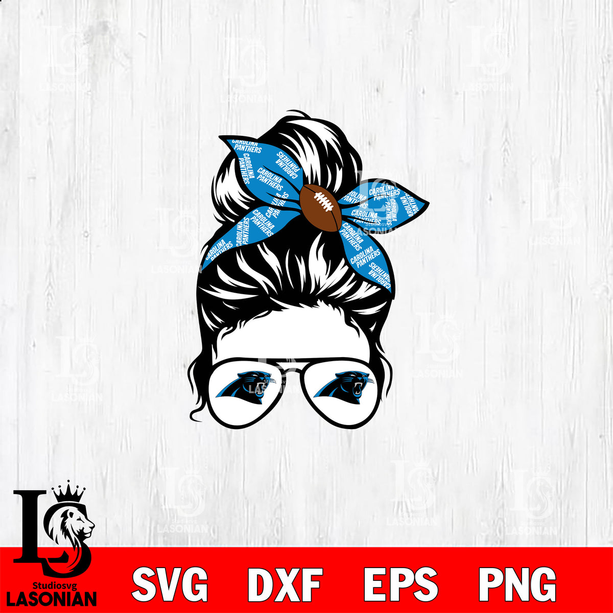 Carolina Panthers Football Team Svg Digital File, Panthers Svg