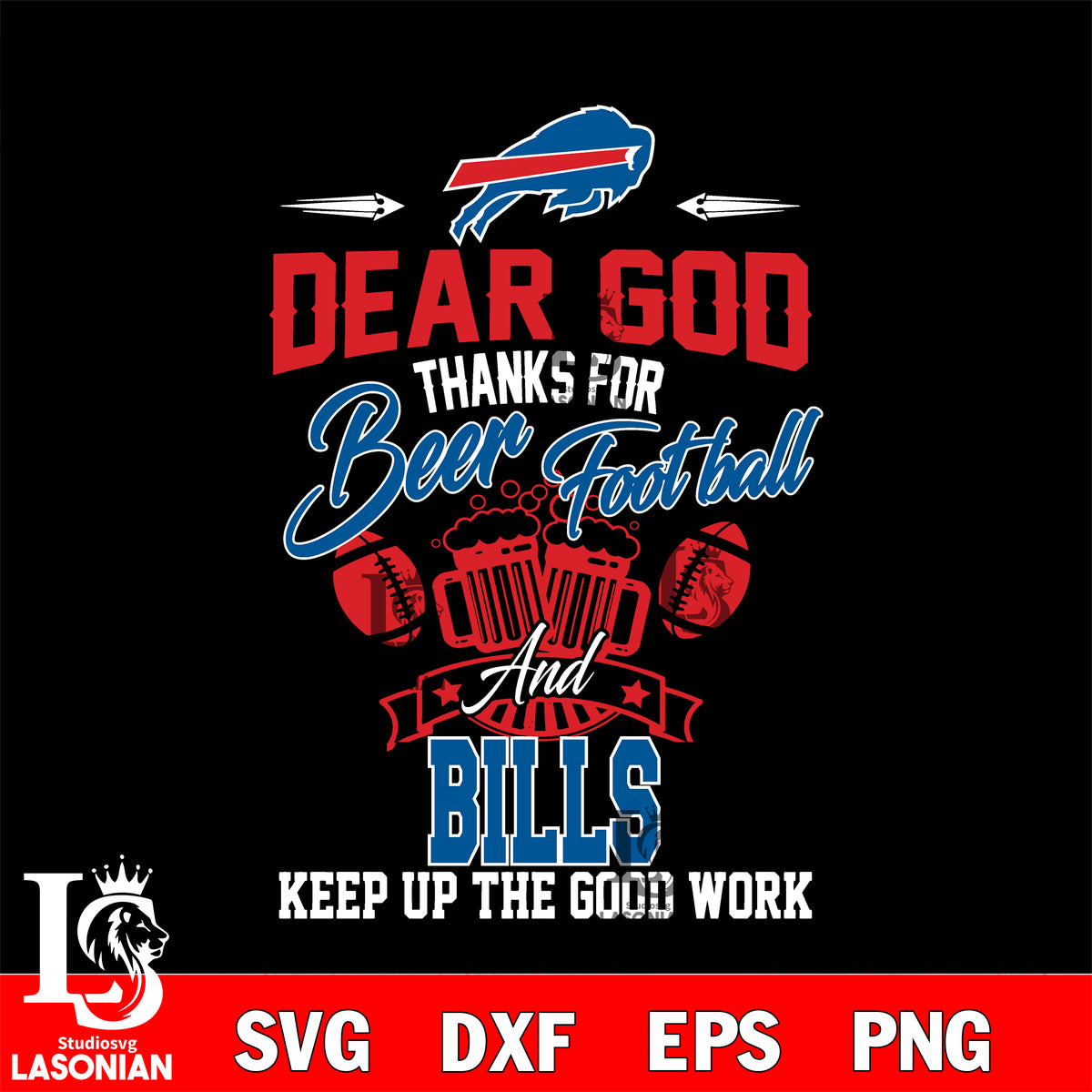 Bills SVG, Bills Football SVG DXF EPS PNG