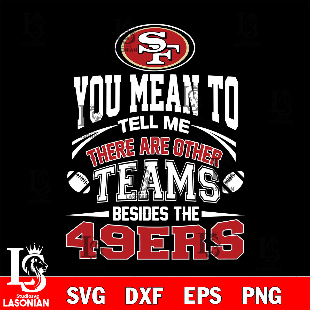 San Francisco 49ers Football Team Svg, San Francisco 49ers S