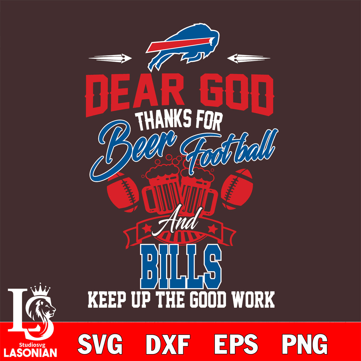 Bills SVG, Bills Football SVG DXF EPS PNG