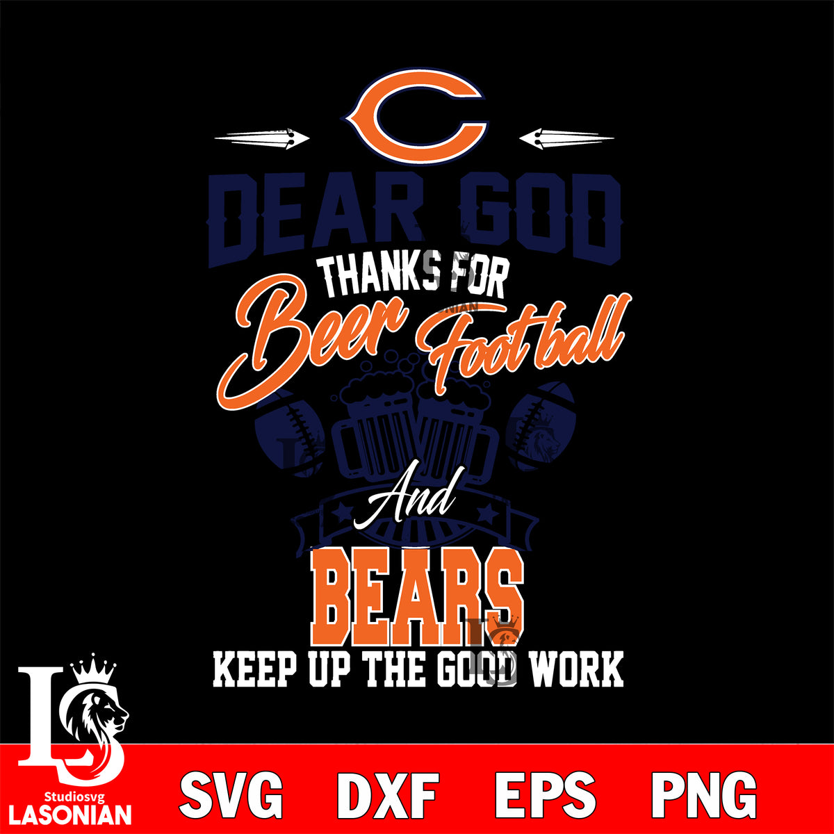 BEARS MY TEAM YESTERDAY TODAY TOMORROW  Chicago bears, Chicago bears logo, Chicago  bears football