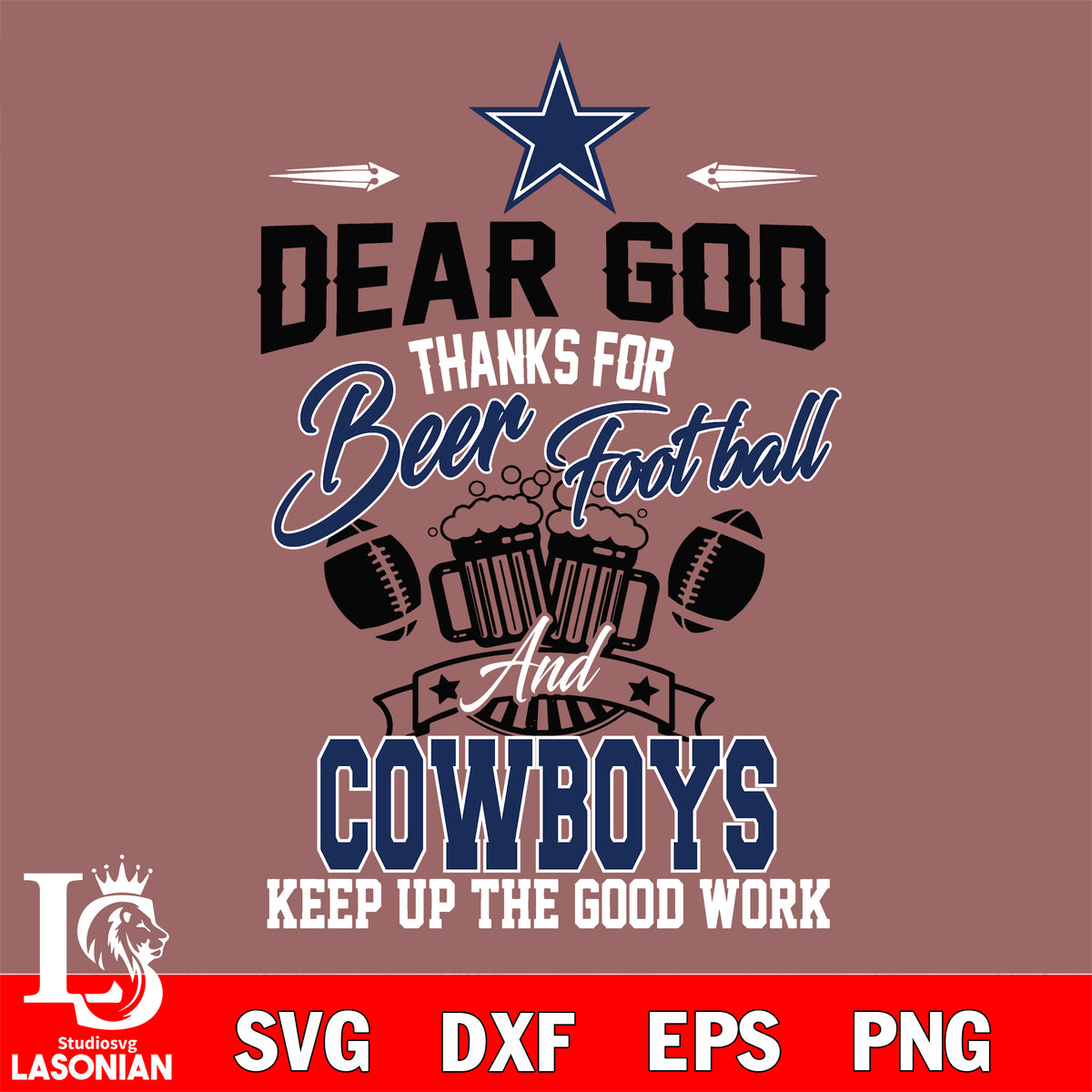 Dallas Cowboys Ball SVG, NFL svg, eps, dxf, png, digital file – SVG Sporty