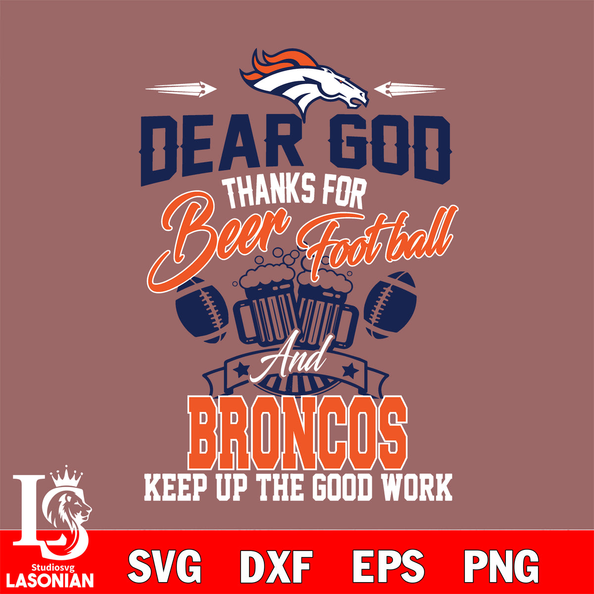 Thanksgiving Football Turkey Denver Broncos,NFL Svg, Footbal