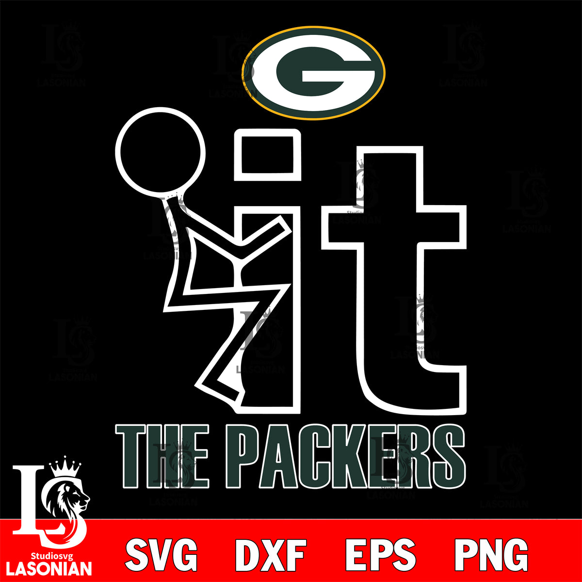 Logo green bay packers SVG file, PNG file, EPS file, DXF file – lasoniansvg