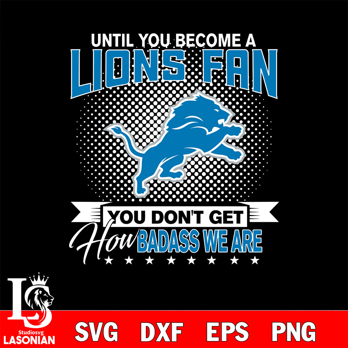 NEW Detroit Lions Funny Shirt If Being A Detroit Fan Was Easy Adult 2X