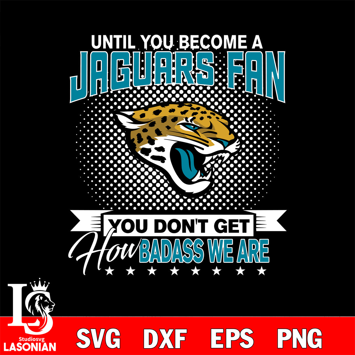 circle Jacksonville Jaguars svg,eps,dxf,png file – lasoniansvg