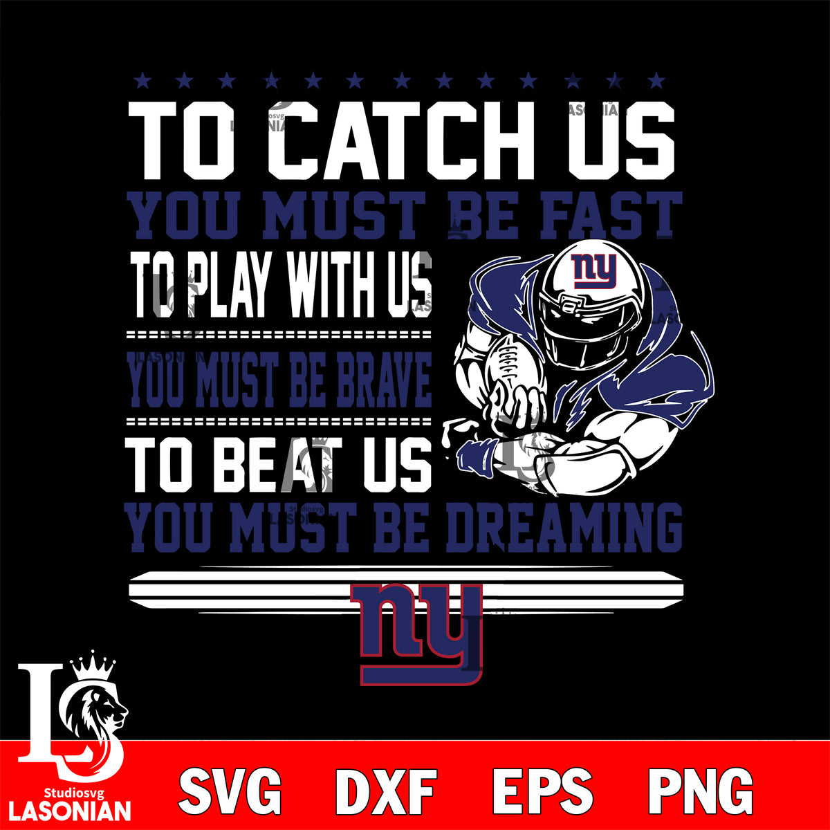 New York Giants Football Team SVG Digital File, Giants Logo svg