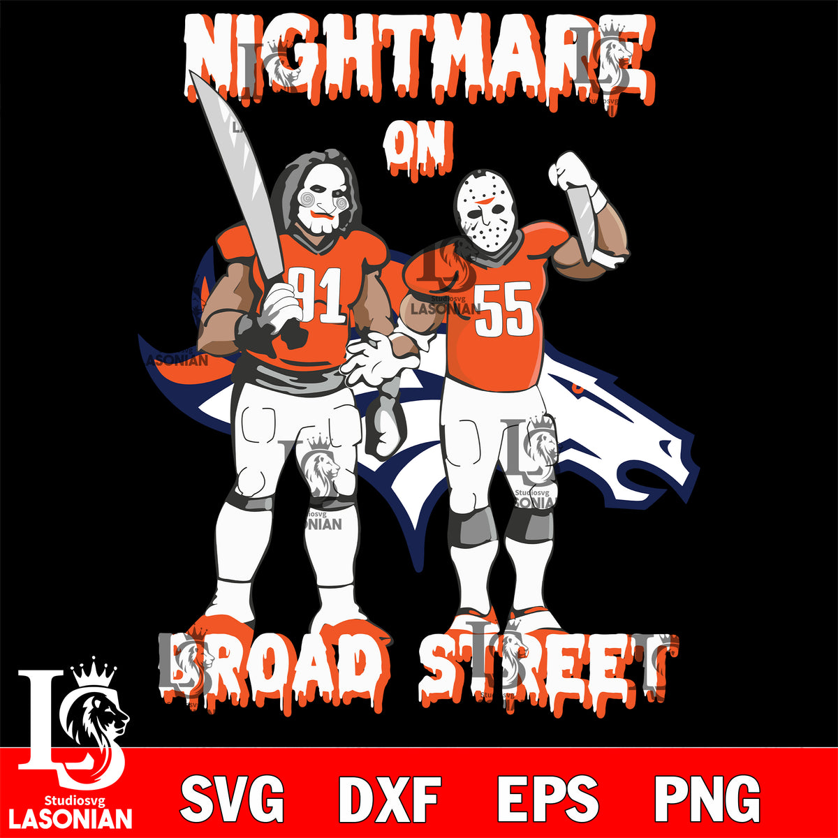 Denver Broncos, Chiefs NFL, Halloween, Jack svg eps dxf png.jpg –  lasoniansvg