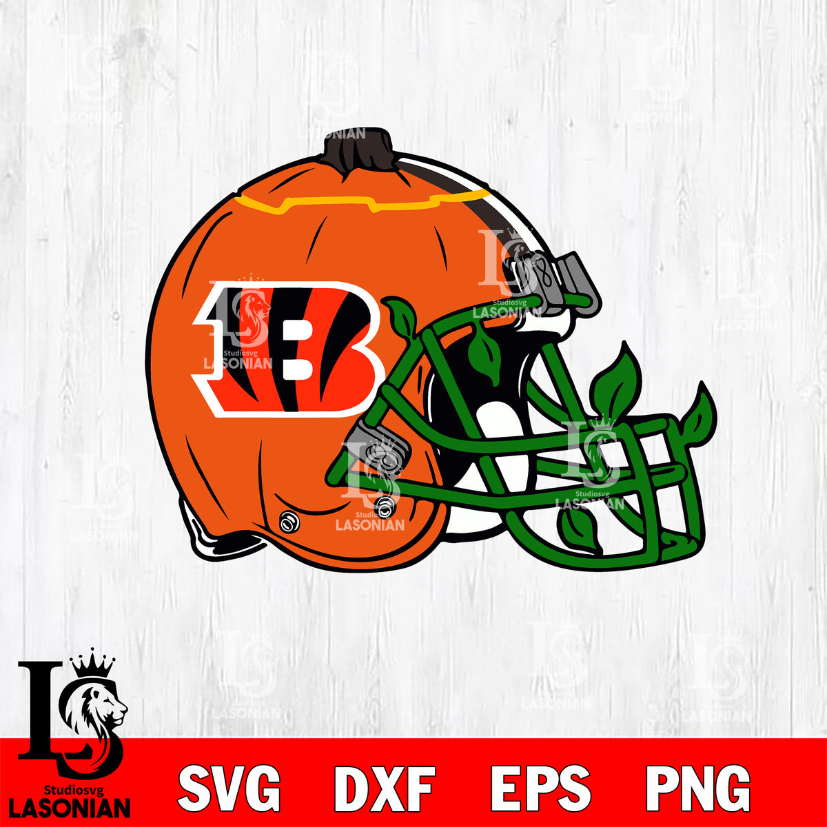 Bengals Helmet SVG PNG EPS Bengals Football Svg Bengals 