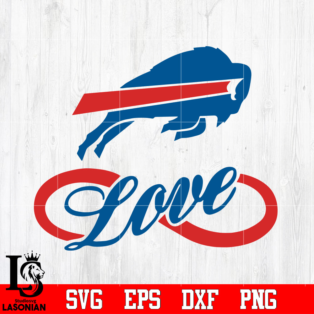 PEACE LOVE Buffalo Bills svg eps dxf png file – lasoniansvg