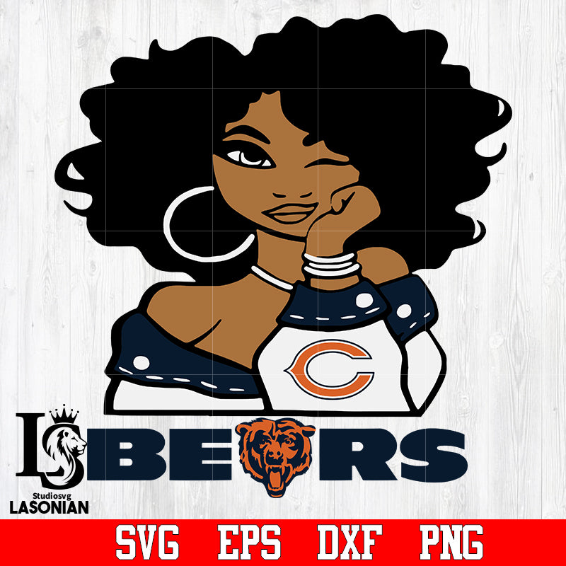 Chicago Bears Football Team svg Digital File, Chicago Bears Logo svg