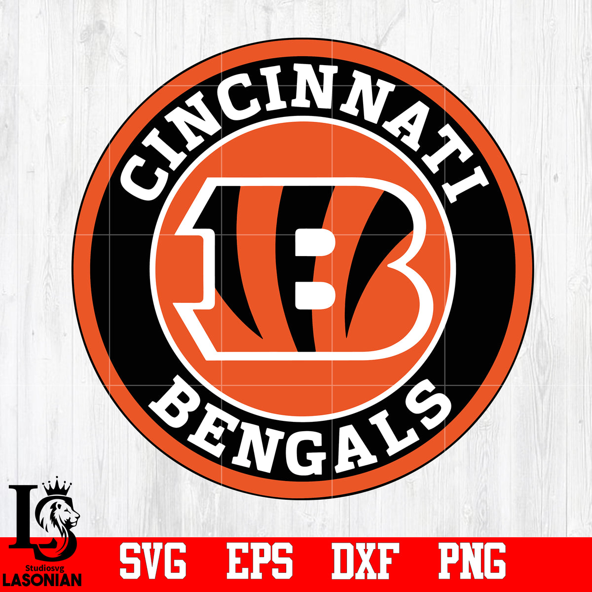 Bengals Stacked SVG DXF JPG PNG EPS, School Team Spirit