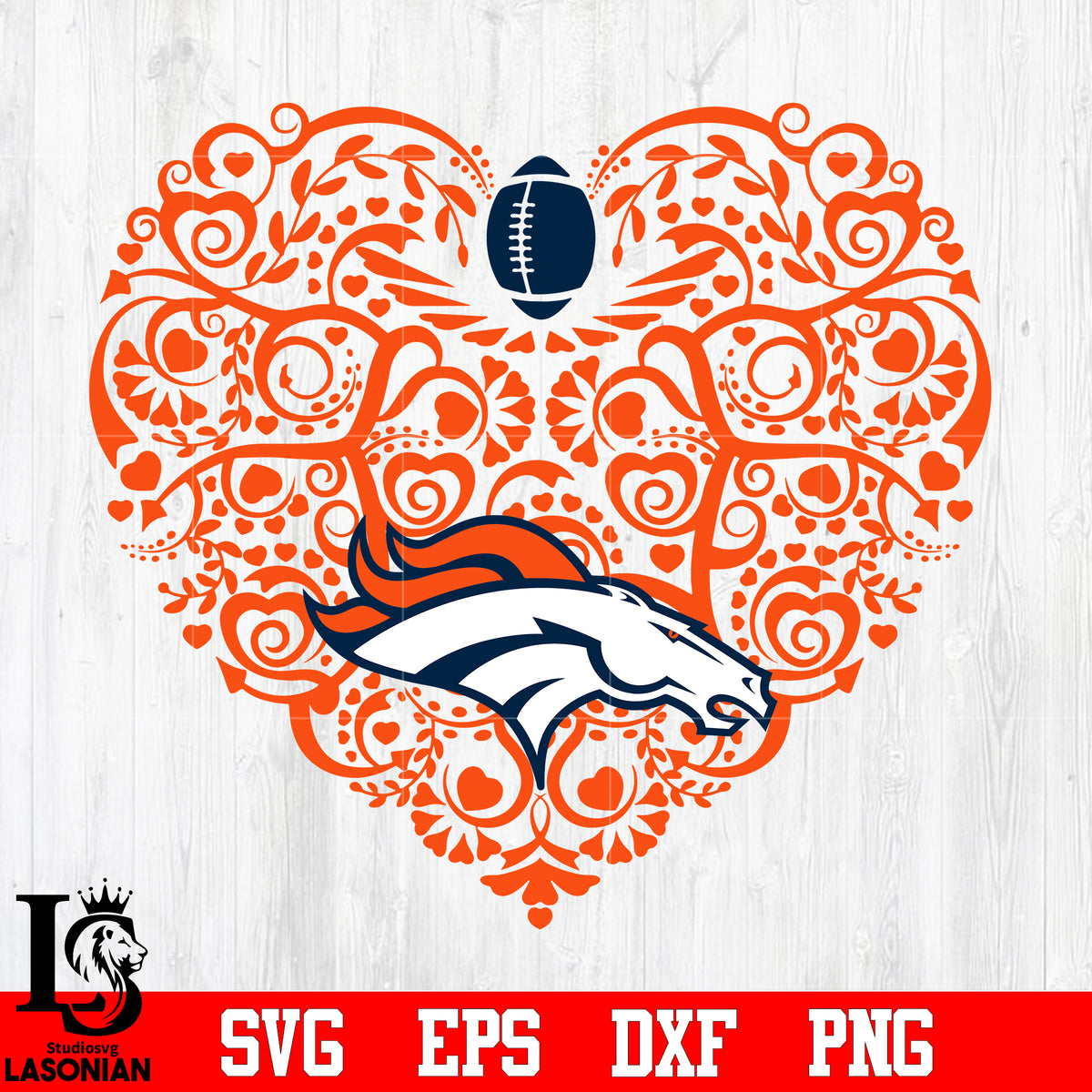 Denver Broncos Fan svg eps dxf png file – lasoniansvg