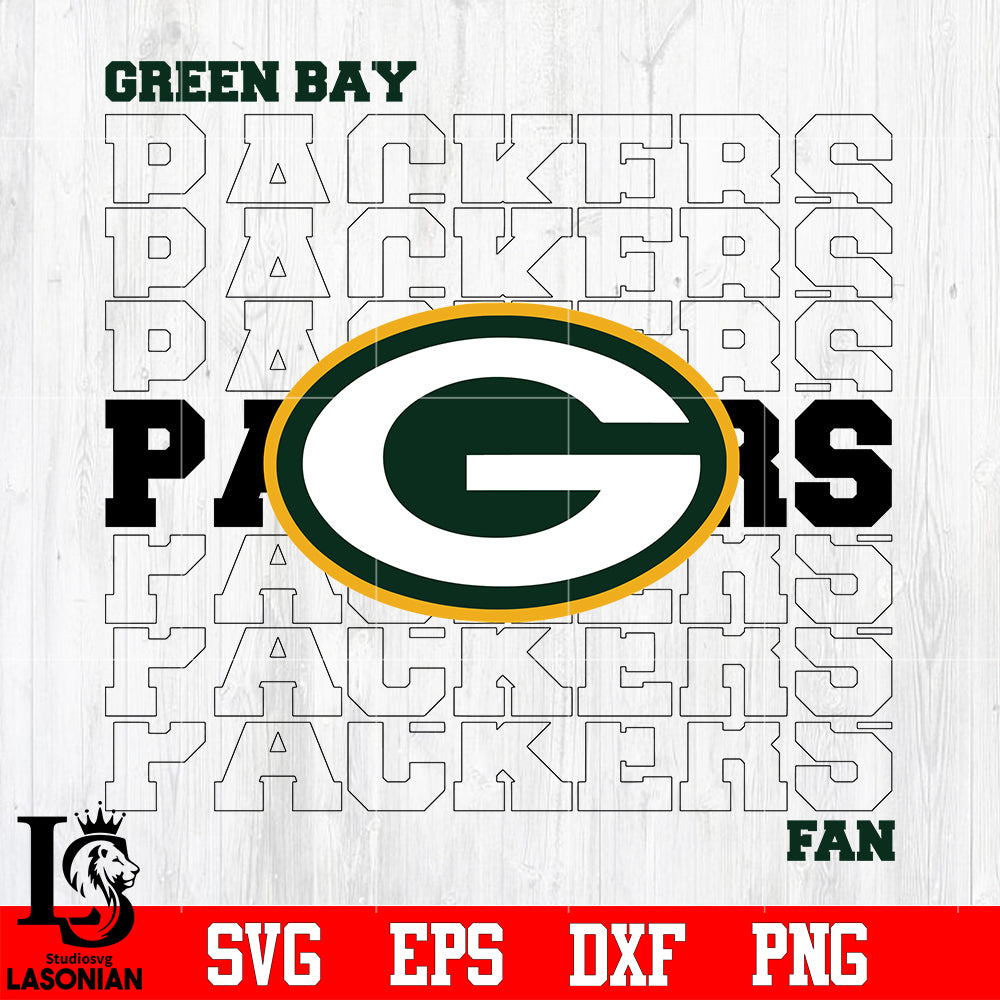 Green Bay Packers Fan svg eps dxf png file – lasoniansvg