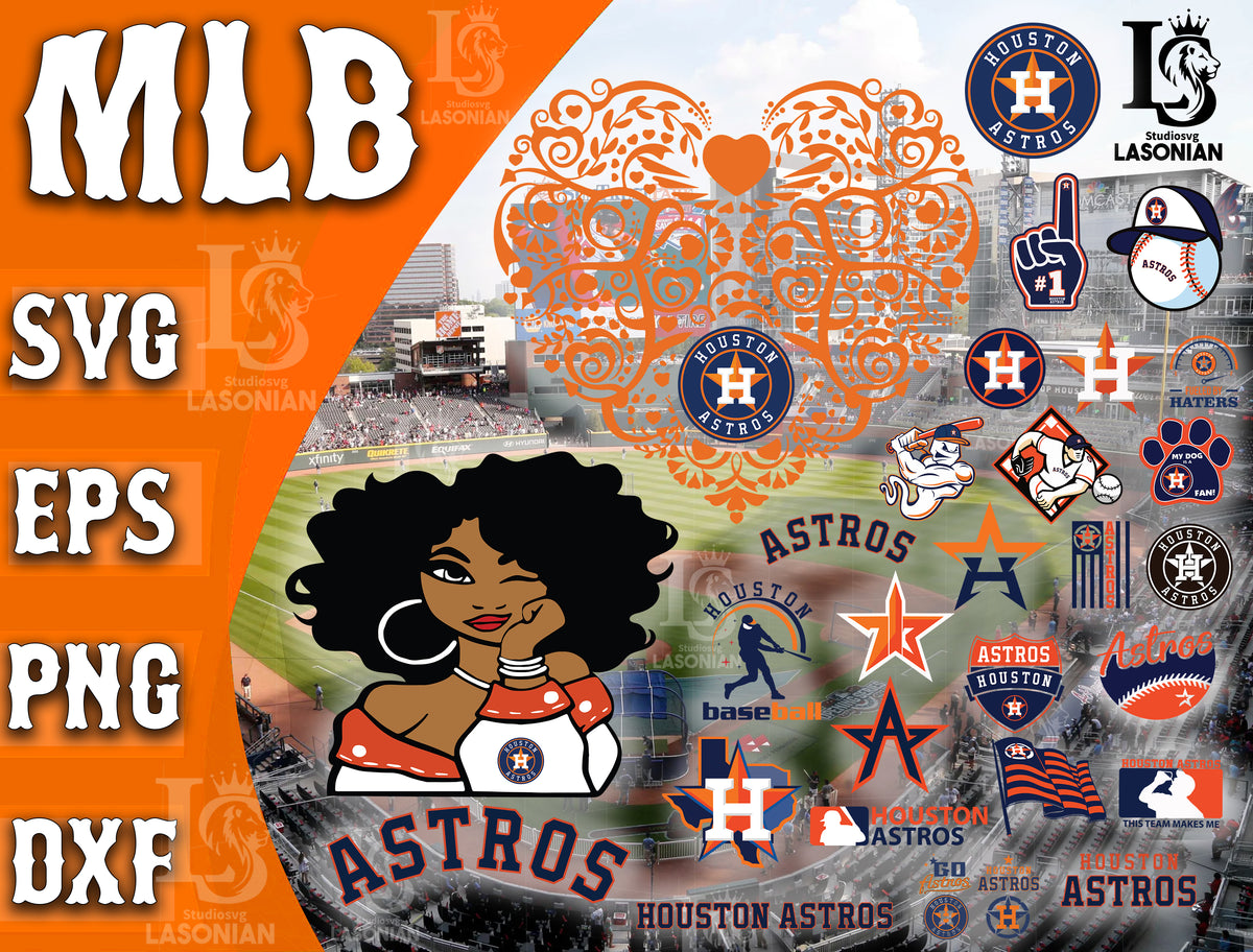 Houston Astros Svg, Houston Baseball Svg, Astros Svg, Houston Astros Mlb Svg