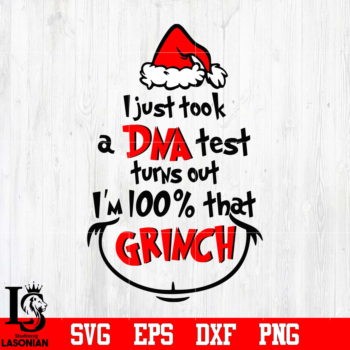 The Grinch Tumbler Ho Ho Ho DNA Test Christmas Gift