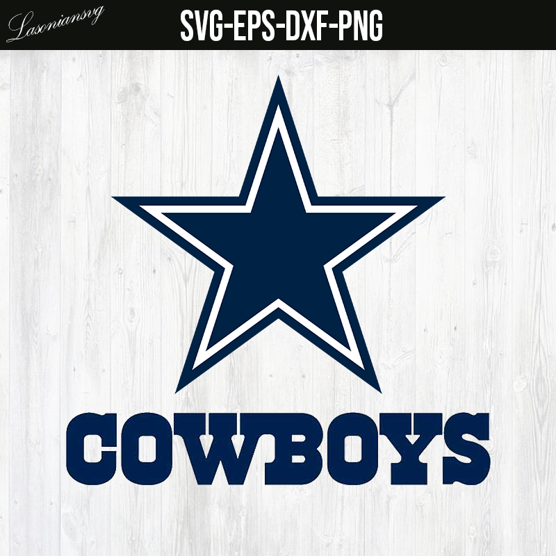 Dallas Cowboys Circle Logo 5 svg, nfl svg, eps, dxf, png, digital file –  SVG Sporty