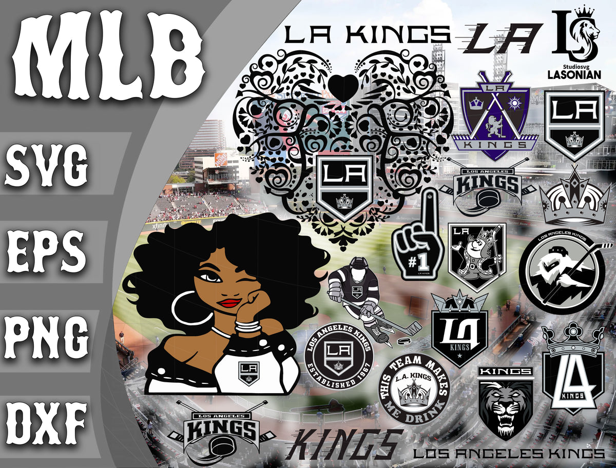 Los Angeles Kings Svg NHL National Hockey League Team Svg Logo