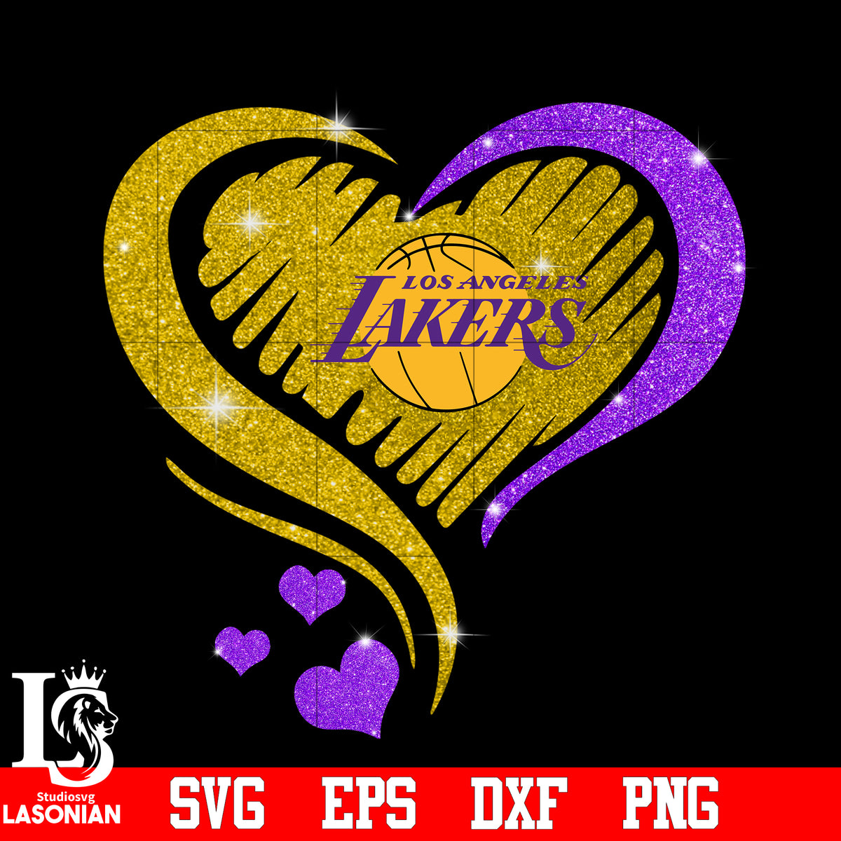Unique Los Angeles Dodgers Los Angeles Lakers Tiny Heart Shape T
