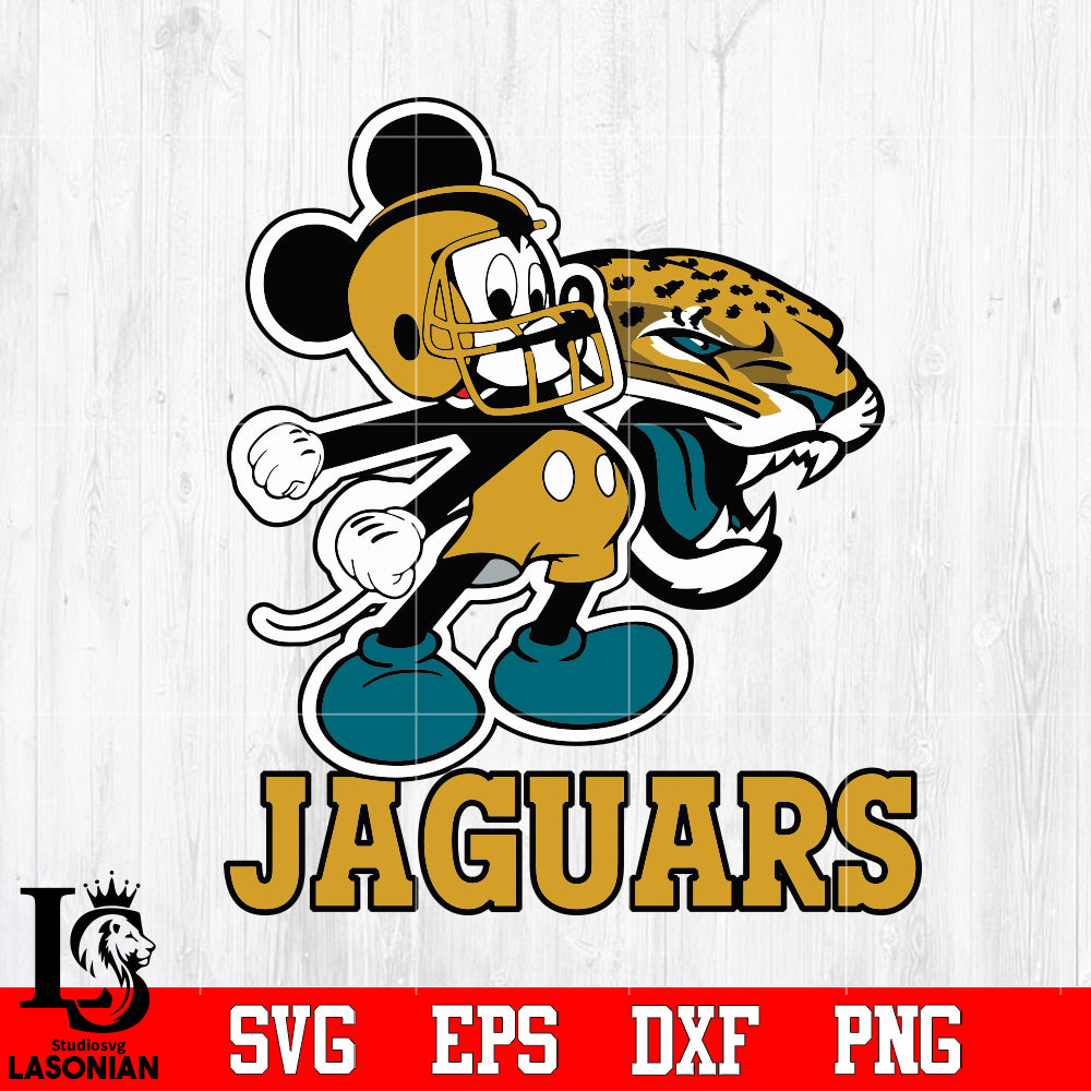 jaguar football logo vector
