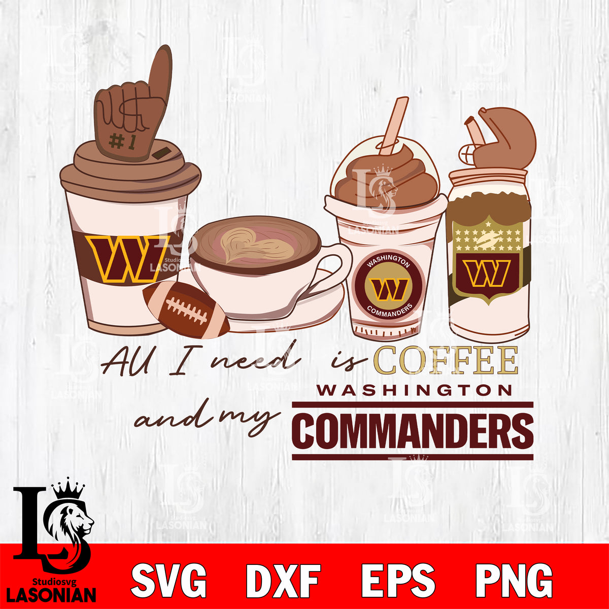 Washington Commanders- svg,eps,dxf,png file – lasoniansvg