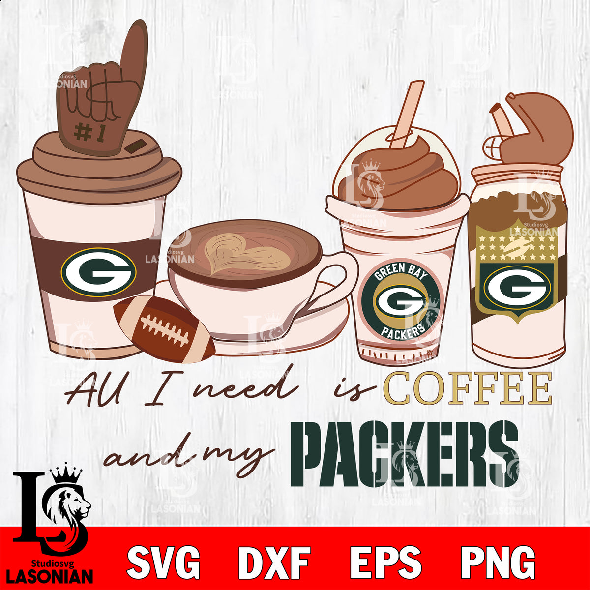 Love My Green Bay Packers svg,eps,dxf,png file – lasoniansvg