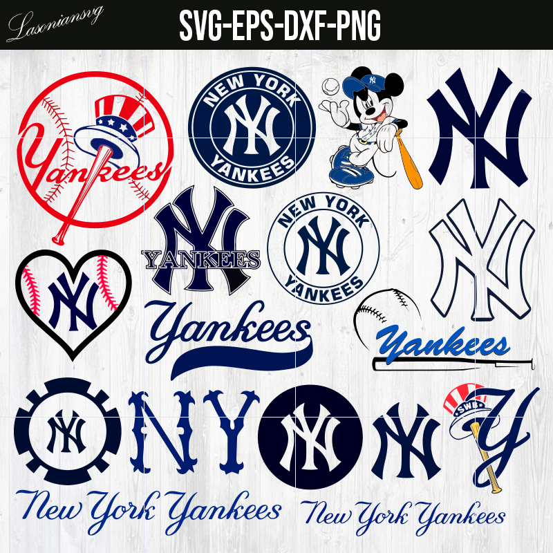 New York Yankees logo, New York Yankees svg, Yankees eps, Ya