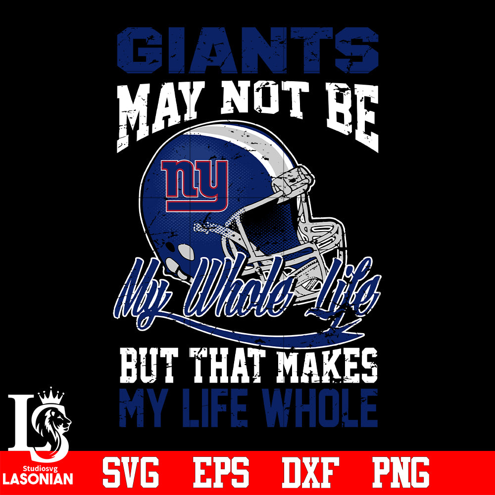 NFL Club NY Giants Helmet Clipart SVG