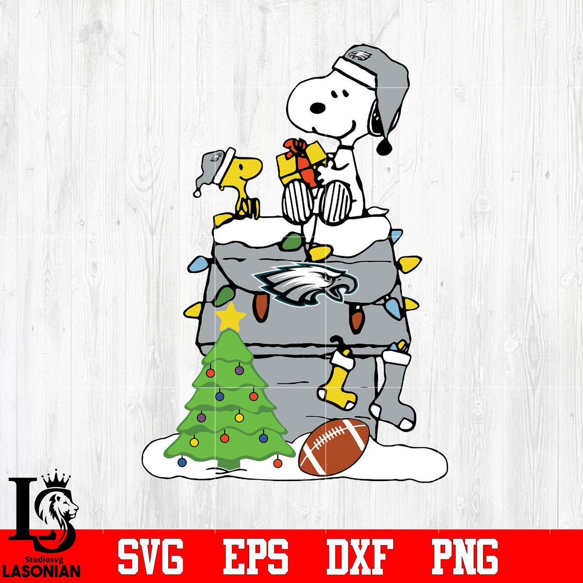 Snoopy Philadelphia Eagles NFL Christmas 2023 Ornament –