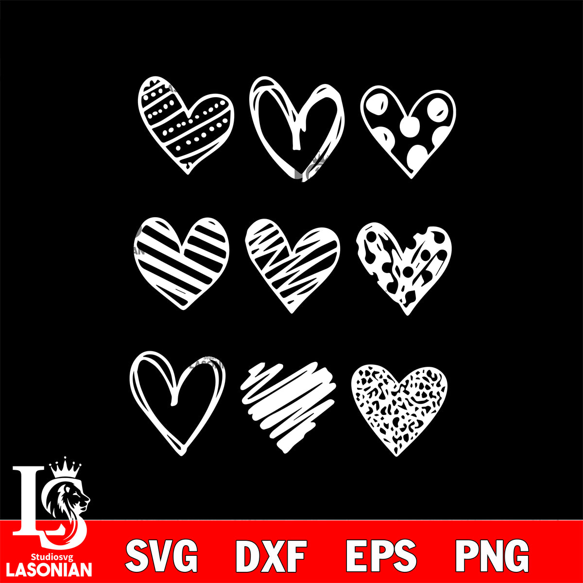 Love Heart SVG, Love Heart Cut File, Love Heart Vector, Love Heart Clipart,  Valentine's Day SVG, Heart Outline, Cricut, Svg, Png, Silhouette