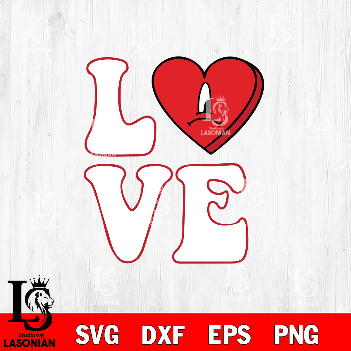 Bad Bunny Heart Logo SVG, Bad Bunny Logo SVG, Bad Bunny Love SVG