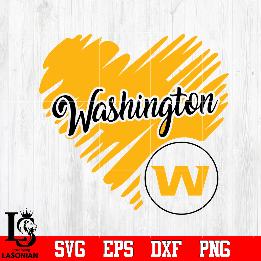 Washington Football Team Logo,Washington Football Team Heart NFL