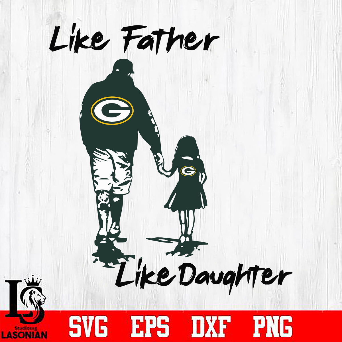 Packers dad svg