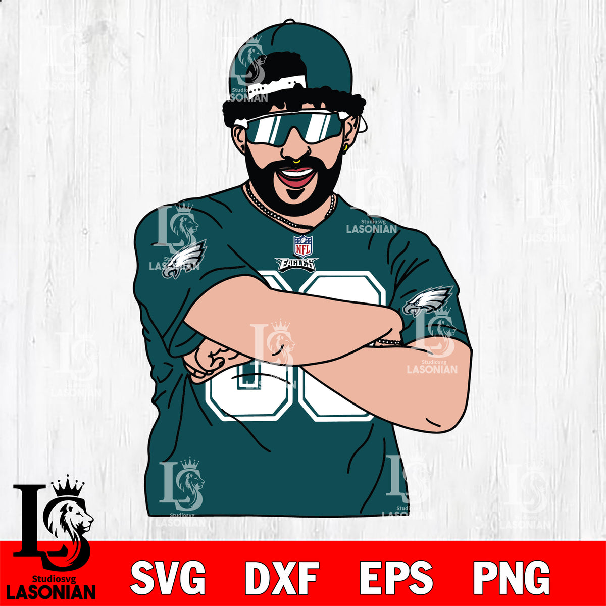 Philadelphia Eagles Love Svg Dxf Eps Png file – lasoniansvg