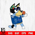 Air Force Falcons Bandit Heeler Christmas Svg Eps Dxf Png File, Digital Download, Instant Download