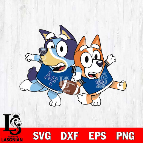 Air Force Falcons Bluey Svg Eps Dxf Png File, Digital Download, Instant Download