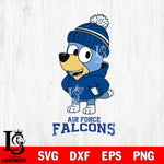 Air Force Falcons Bluey Hoodie Sport Svg Eps Dxf Png File, Digital Download ,Instant Download, Cricut File