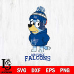 Air Force Falcons Bluey Hoodie rugby Svg Eps Dxf Png File, Digital Download ,Instant Download, Cricut File