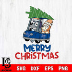 Air Force Falcons Bluey Merry Christmas Svg Eps Dxf Png File, Digital Download