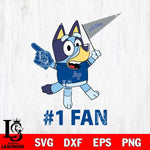 Air Force Falcons Bluey #1 Fan Svg Eps Dxf Png File,NCAA Svg Files,Bluey svg ,Digital Download ,Instant Download, Cricut File