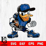 Air Force Falcons Donal Duck Svg Eps Dxf Png File, NCAA svg, Digital Download, Instant Download