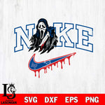 Air Force Falcons Ghostface Nike Svg Eps Dxf Png File, Digital Download, Instant Download