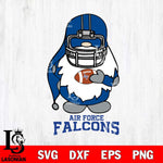 Air Force Falcons Gnomes Christmas Svg Eps Dxf Png File, Digital Download, Instant Download