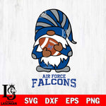 Air Force Falcons Gnomes Football Svg Eps Dxf Png File, Digital Download, Instant Download