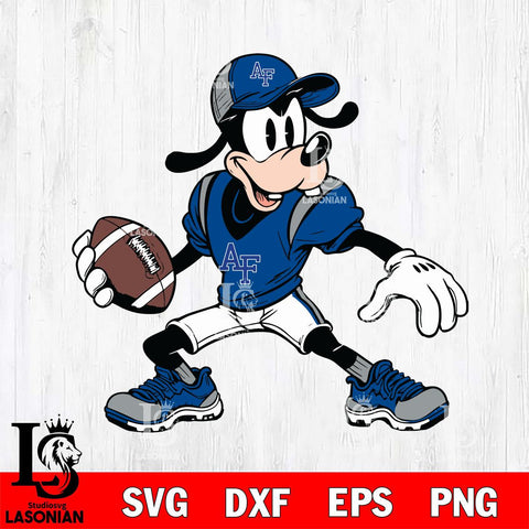 Air Force Falcons Goofy Svg Eps Dxf Png File, NCAA svg, Digital Download, Instant Download