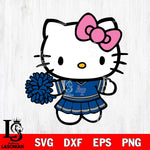 Air Force Falcons Hello Kitty Cheerleader 8 Svg Eps Dxf Png File, Digital Download, Instant Download