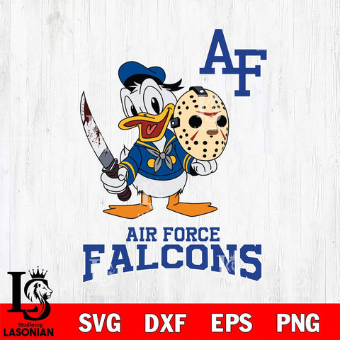 Air Force Falcons Jason Voorhees 12 Svg Eps Dxf Png File, Digital Download