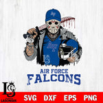 Air Force Falcons Jason Voorhees 2 Svg Eps Dxf Png File, Digital Download